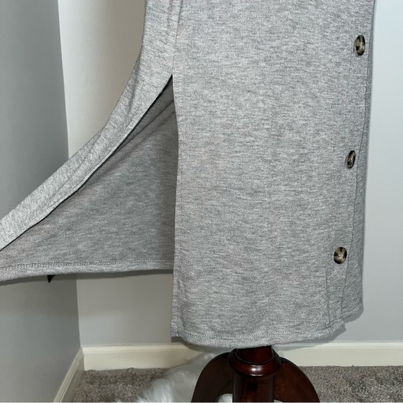 🐰 Forever 21 Lightweight Front Button Cardigan Sweater Dress - Picture 9 of 15